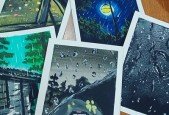 Learn To Paint Aesthetic Rain Scenery With Gouache