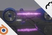 Blender 2.8 Modeling a Scifi Podracer