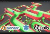 Game Making with Blender and Building in Unity and Godot