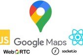 React and WebRTC Sharing Location App with Video Chat