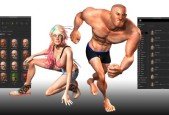 Create 3D Game Characters- No modeling or rigging required