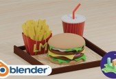 Blender - Burger Set