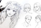 Anime Drawing Course - How to draw FACE_1