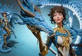 Dragon girl in Blender course