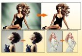 Masking Women Hair in Photoshop (5 Projects Included)