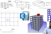 ETABS- Complete Building Design with Code Compliance