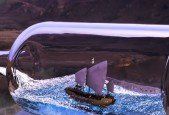 Mastering Cinema 4D- Floating Ship in a Bottle Animation