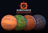 Substance Designer 2020- Stylized material creation.
