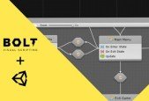 Create a Start Menu with Bolt in Unity using State Graphs