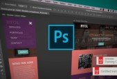 Adobe Photoshop CC Web Design, Responsive Design UI