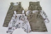 Draft pattern and sew a babytoddler reversible romperdress