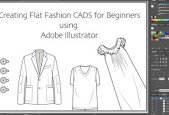Create Flat Fashion CADs for Beginners Adobe Illustrator