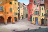 Animation Background Street Scenes
