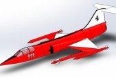 SOLIDWORKS- Lockheed Martin F104 StarFighter