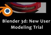 Blender 3d- New User Modeling Trial